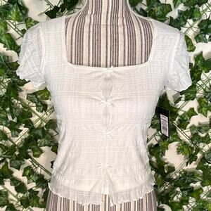 New white cottage core top